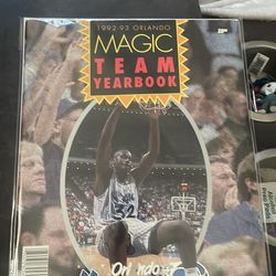 1992 Orlando Magic yearbook