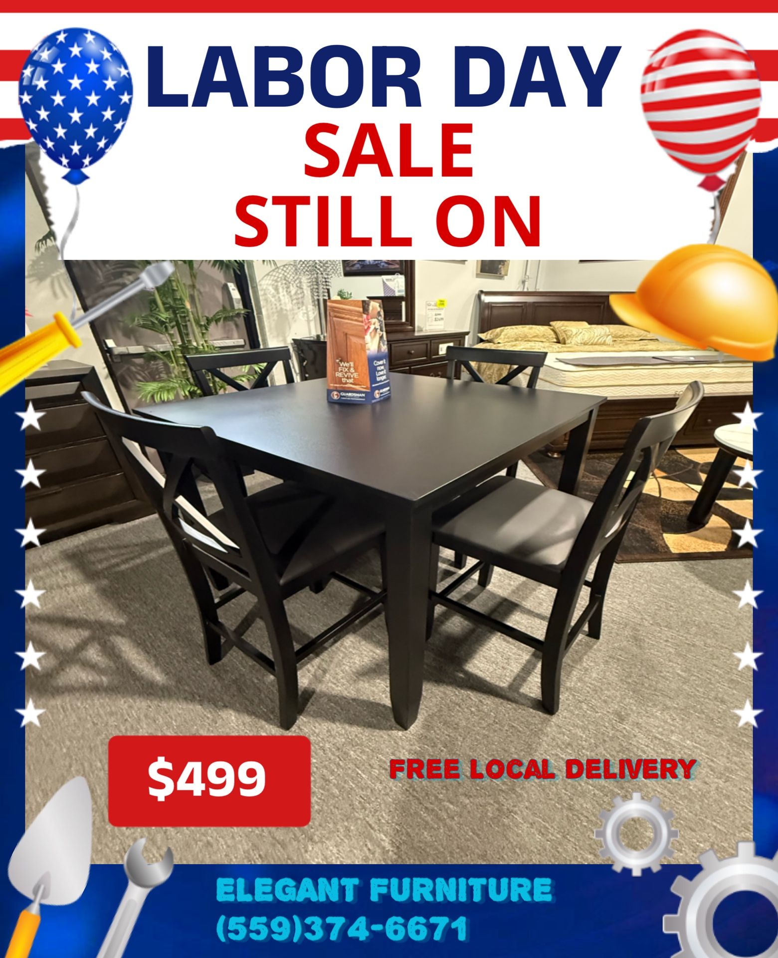 5 Pc Dining Table