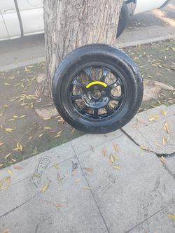 temp spare five lug