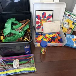 Assorted STEM Toys And Activities