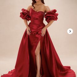 Red Gown 