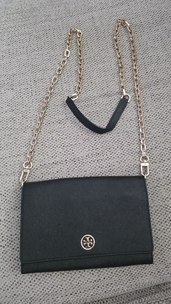 Tory Burch Black Crossbosy Wallet