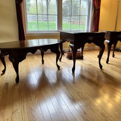 Queen Anne Coffee and End Tables