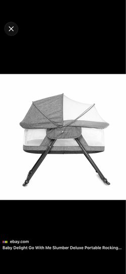 Baby Delight Slumber Deluxe Portable Rocking Bassinet