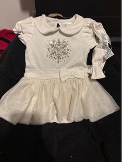 12m baby girl Disney Christmas  set