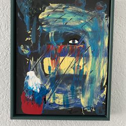 Original Painting Acrylic On Canvas Framed