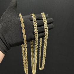 14K Gold filled chains 