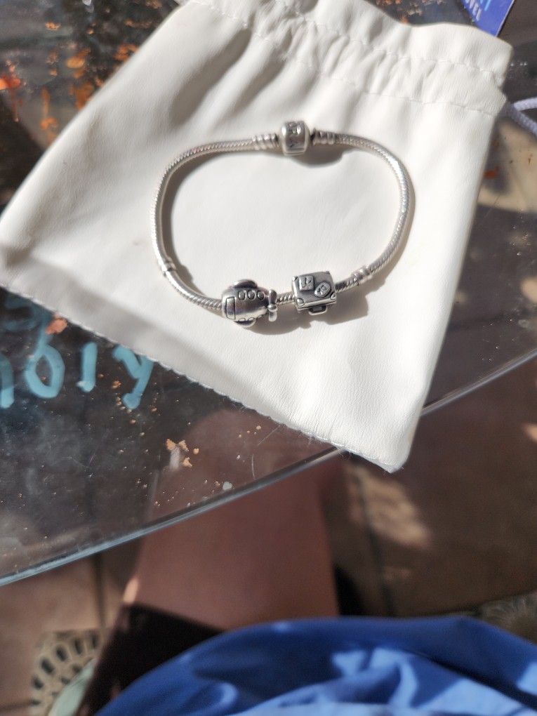 Pandora Bracelet W/ Charms
