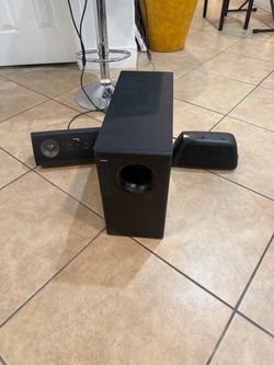 Subwoofer Boce and 2 speakers