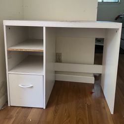 White Sturdy Table