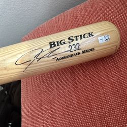 Texas Rangers Josh Hamilton #32 Signed Rawlings Adirondack Pro Big Stick 232 Baseball Bat w COA 