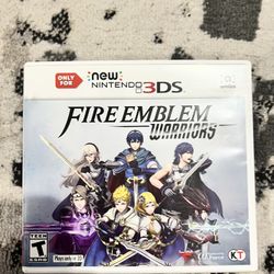 Fire Emblem Warriors Nintendo 3ds
