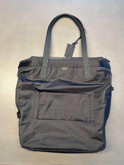 Tumi Tactical Travel Bag / Tote Black Nylon Designer