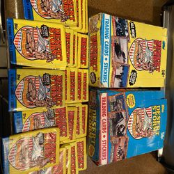 Desert Storm Topps Trading Cards