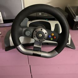 (Used) Xbox 360 Wireless Racing Wheel w/ Pedals
