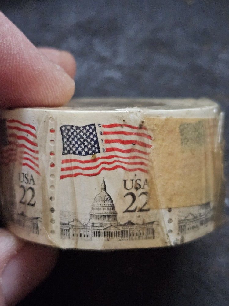 22 Cent Stamps Newnin Roll