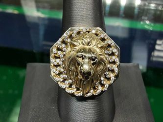 Men's Ring - Yellow Gold 10k (.417) 10.2 grams Size 10