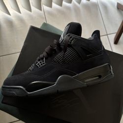 Air Jordan 4 Retro 'Black Cat Size 9.5