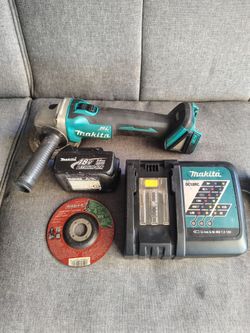 Makita grinder 4 1/2" $170
