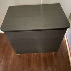 GREY NIGHTSTAND PICK UP TODAY