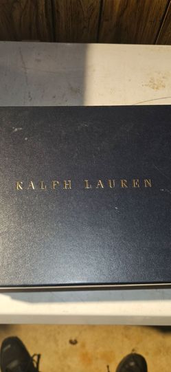 Ralph Lauren Daxton Black Burnished Calf