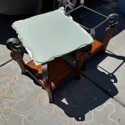 Glass Top End Tables