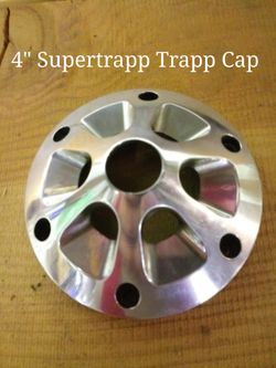 4" Supertrapp, Star-cap Trapp Cap