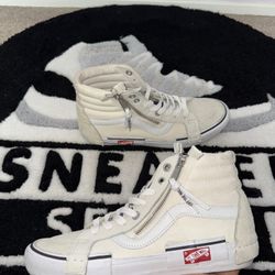 Vans SK8 - Cap LX High Deconstructed Marshmallow (Size 10.5)