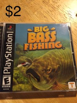 PlayStation Big Bass fishing