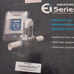 Pool salt chlorinator aquapure