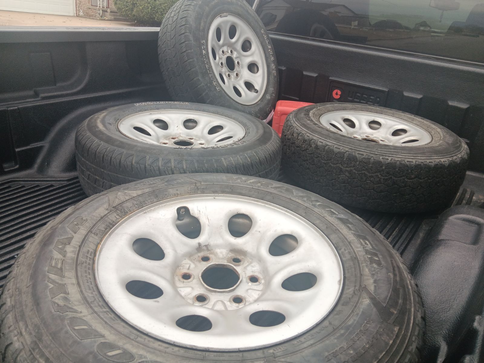 4 TIRES 245/75 17