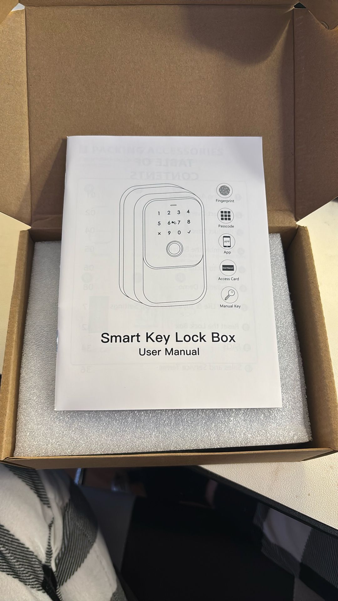 Smart Lock Box For Spare Keys