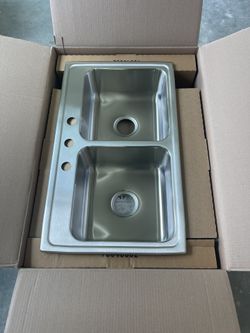 Elkay LR33193 Double Stainless Steel Sink