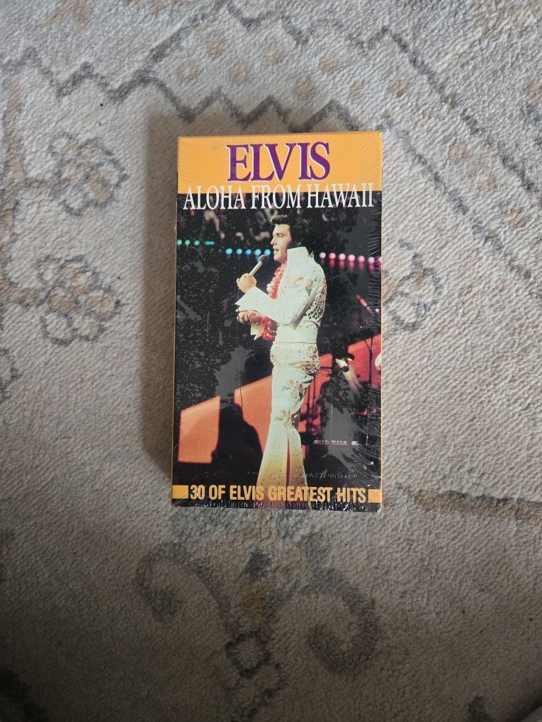 VHS Video ELVIS ALOHA FROM HAWAII