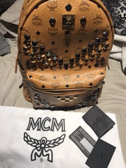 MCM backpack 100% Authenic