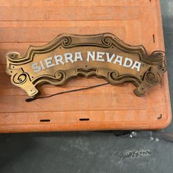 Sierra Nevada Sign