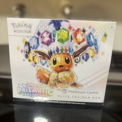 Pokemon Center Prismatic Evolutions 