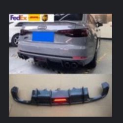 Audi S4 B9 Carbon Fiber Rear Spoiler 