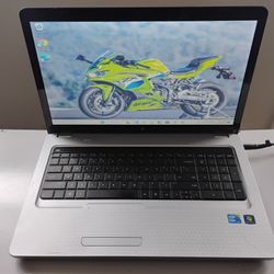 Large 17" HP G72 Laptop w/Windows 11 Pro & Microsoft Office 