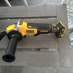 New 20v Dewalt Xr Brushless Grinder Only