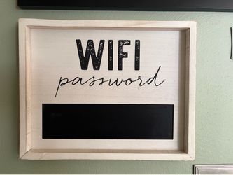 WiFi Password board