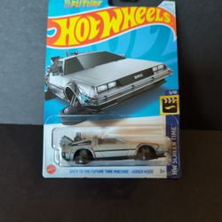 Hot Wheels Back To The Future Time Machine -Hover Mode