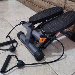 Fitness Exercise Stepper with Bands
