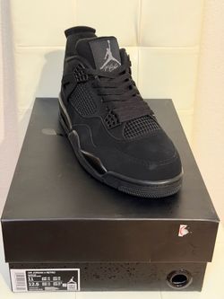 Air Jordan 4 Retro Black Cat – Talla 11 de hombre