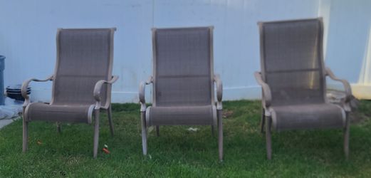 Patio chairs