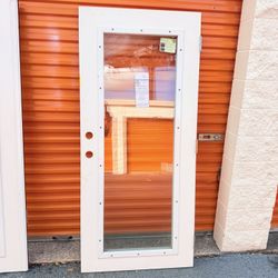 Jeld when HVHZ Impact rated single Door 34 x 75.5 Right hand outswing 