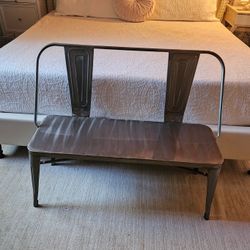 Industrial Style Bench 