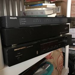 Stereo System Philips RFX9600, Net Streams Musics NS-MU5066, Maranta ST7001