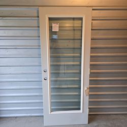 Fiberglass Exterior Door 32 x 80