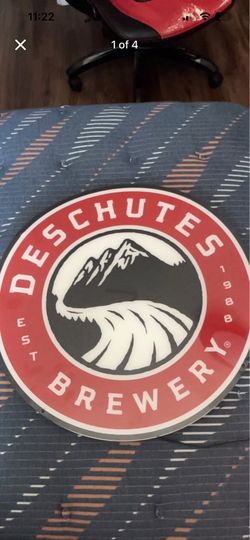 Deschutes brewery Est 1988 Sign